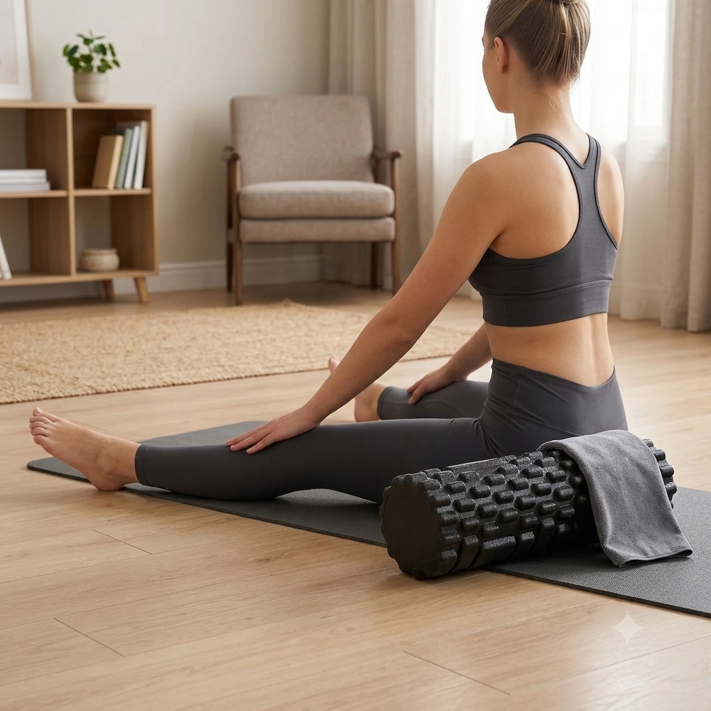Foam Roller - Deep Tissue Massage for Back, Legs & Recovery