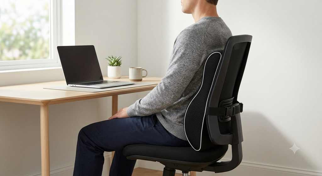 Lumbar Support Pillow - For Car, Office & Home
