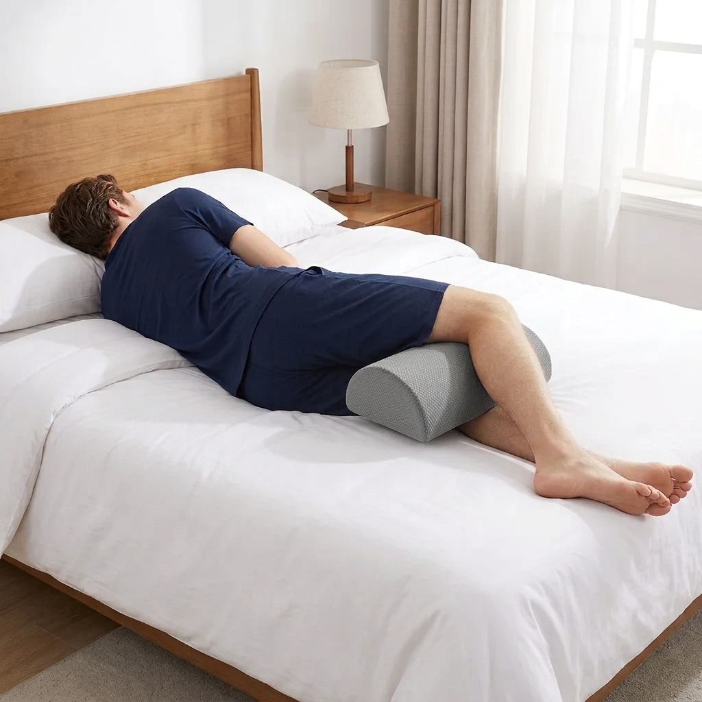 Half Moon Pillow - For Knees, Legs & Lower Back
