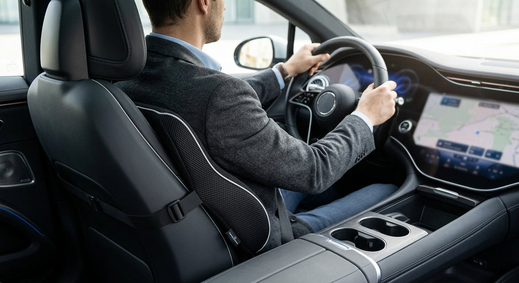 Lumbar Support Pillow - For Car, Office & Home
