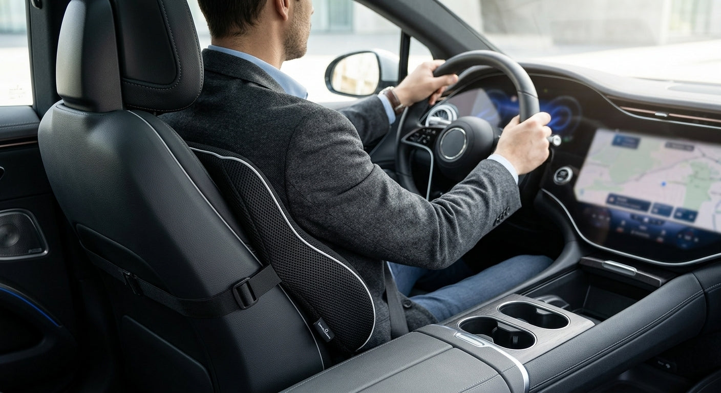 Lumbar Support Pillow - For Car, Office & Home