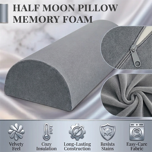 Half Moon Pillow - For Knees, Legs & Lower Back